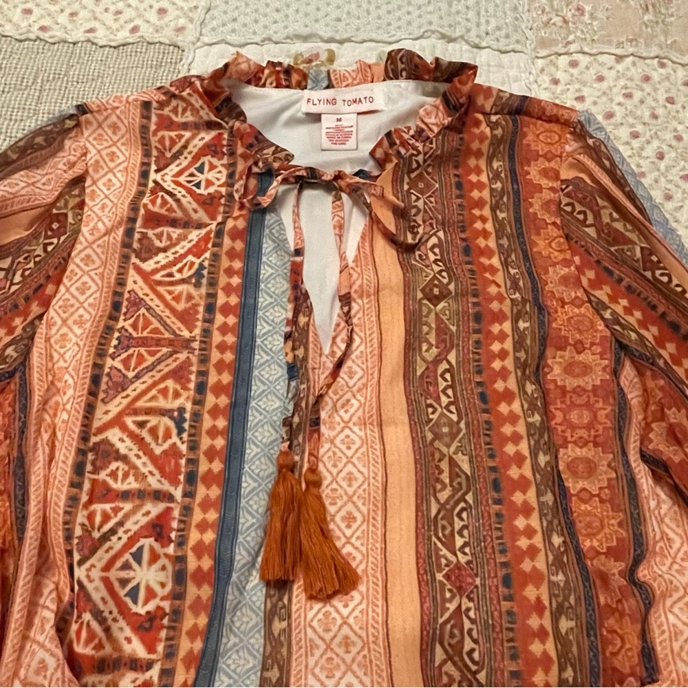Flying Tomato Multicolor Maxi Dress - Picture 10 of 16